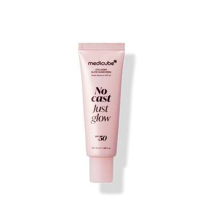 [Care | العناية] (One) Medicube Collagen Glow Sunscreen SPF50 | ميديكيوب كريم الشمس بالكولاجين للإشراق SPF50