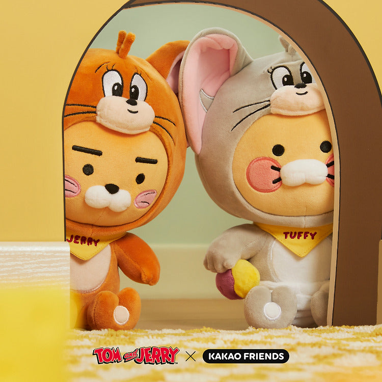 (ONE) Tom and Jerry X Kakao Friends - Plushie Toy Doll Tuffy Chunsik