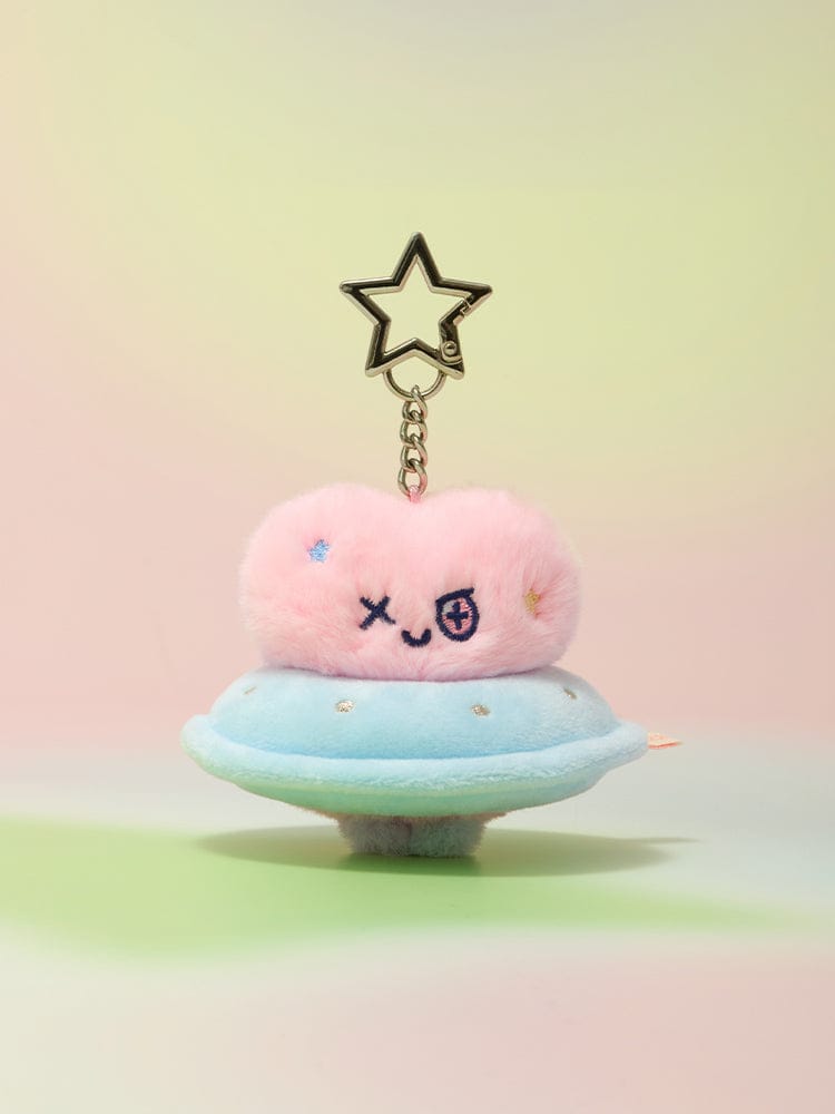 (One) TRUZ - Planet Mini Plush Keyring | تروز - ميني دمية كيرينج بلانيت