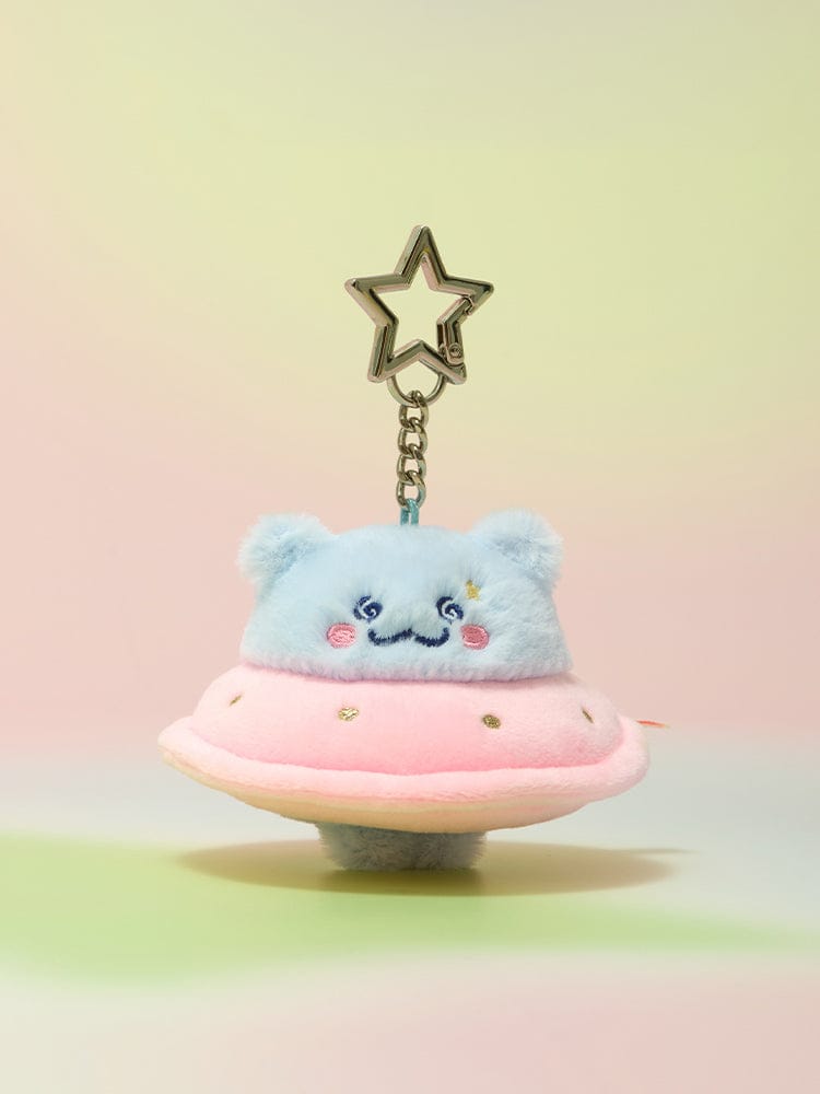 (One) TRUZ - Planet Mini Plush Keyring | تروز - ميني دمية كيرينج بلانيت