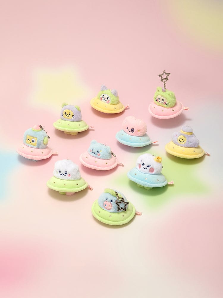 (One) TRUZ - Planet Mini Plush Keyring | تروز - ميني دمية كيرينج بلانيت