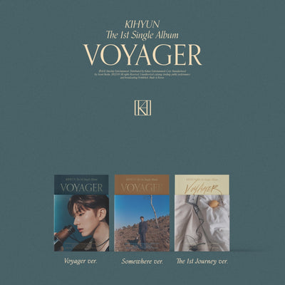 [Monsta X|مونستا اكس] {Kpop} (ONE) KIHYUN The 1st Single Album 'VOYAGER - VER SET + JEWEL VER