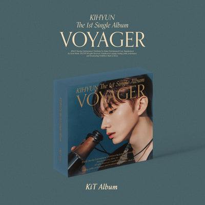 [Monsta X|مونستا اكس] {Kpop} (ONE) KIHYUN The 1st Single Album 'VOYAGER - KIT ALBUM