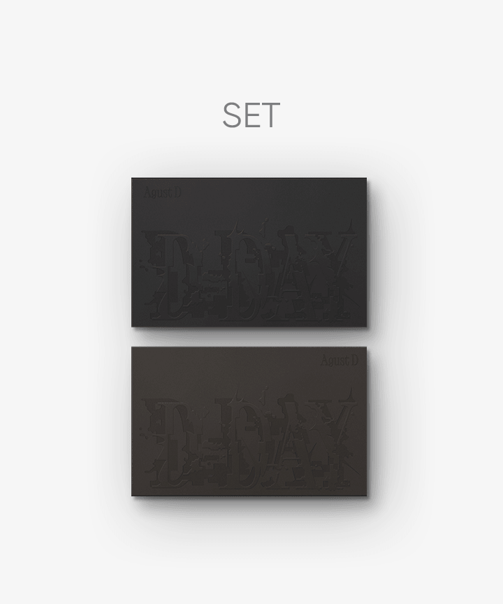 [BTS|بانتقان] (SET) bts - Agust D (BTS) 'D-DAY' (Set)