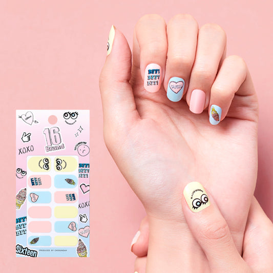 (One) 16brand -  taste chu nail patch