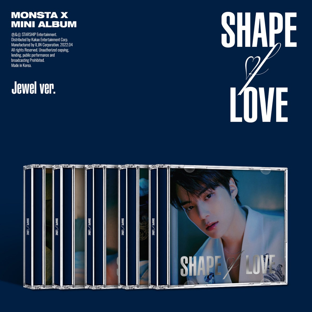 [Monsta X|مونستا اكس] {Kpop} (ONE) MONSTA X - 11th Mini Album SHAPE of LOVE (Jewel Ver.)