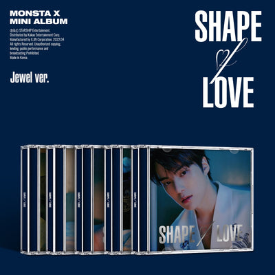 [Monsta X|مونستا اكس] {Kpop} (ONE) MONSTA X - 11th Mini Album SHAPE of LOVE (Jewel Ver.)