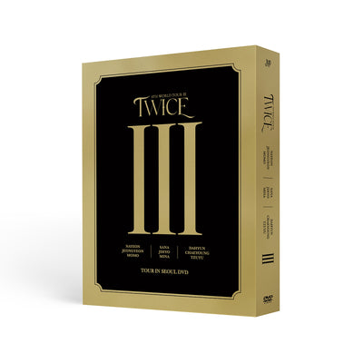 [Twice|توايس] {Kpop} البوم مفرد - توايس وورلد تاور دي في دي | (ONE) TWICE - TWICE 4TH WORLD TOUR [Ⅲ] IN SEOUL DVD