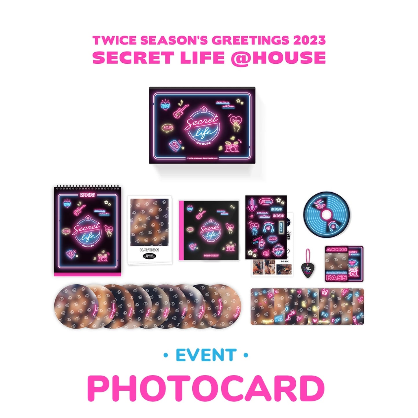 واحد - توايس- 2023 تحيات الموسم  | (ONE) TWICE - 2023 SEASON’S GREETINGS