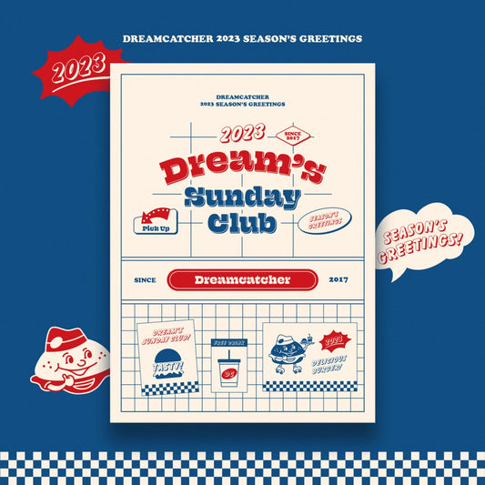 واحد - دريم كشر 2023 سيزنز كريتنك | (ONE) Dreamcatcher - 2023 Season's Greetings [DREAM_S SUNDAY CLUB ver.]