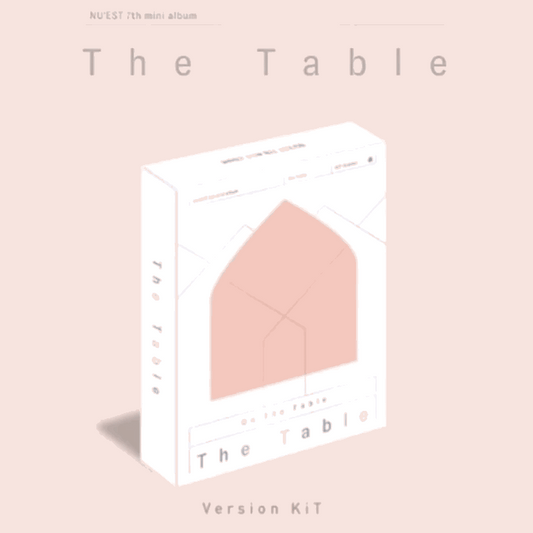 (One)[KIT Version ] NU'EST - 7TH MINI ALBUM : THE TABLE  |   احصل عليه الان(A) مجموعة فيرجن  