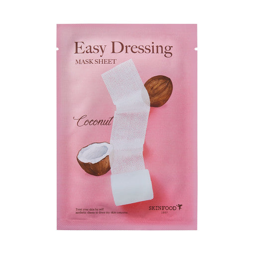 سيت ماسكات عدد (3) من نكهات متنوعه | (SET) Skinfood -   Easy Dressing Mask Sheet-Coconut Jelly