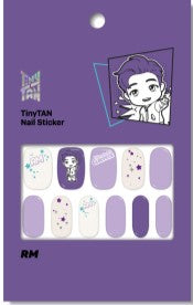 (ONE) BTS TinyTAN nail sticker magic door