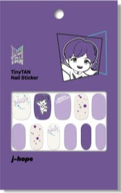 (ONE) BTS TinyTAN nail sticker magic door