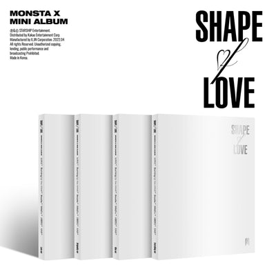 [Monsta X|مونستا اكس] {Kpop} (ONE) MONSTA X - 11th mini Album SHAPE of LOVE (random)