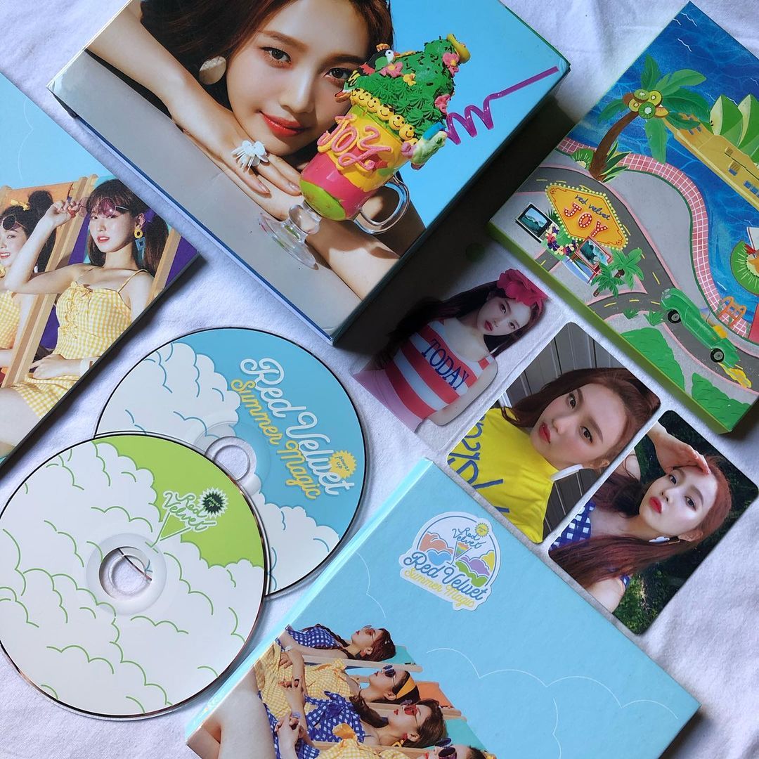 فلفيت الاحمر -سحر الصيف | (ONE) Red Velvet- Summer Magic
