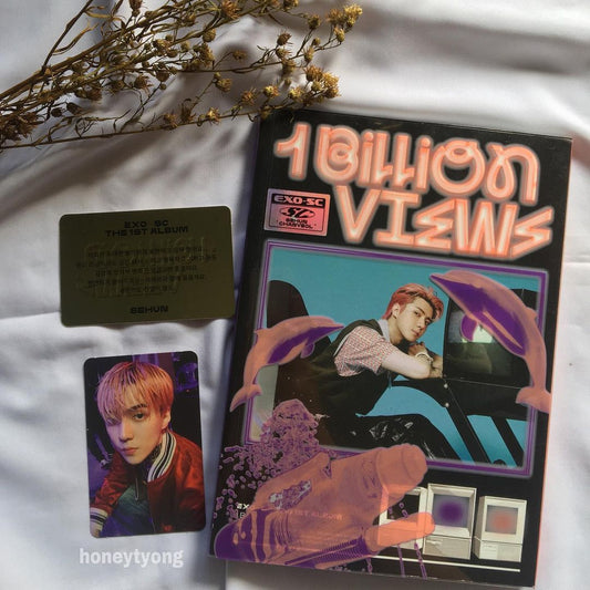 (Set) [Random Version] EXO-SC -1st Album : A Billion Views  SEHUN CHANYEOL