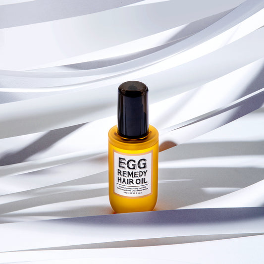 واحد - زيت معالج للشعر يعيد حيويته ولمعانه مصنوع من البيض | (ONE) SKIN CARE - Egg Remedy Hair Oil