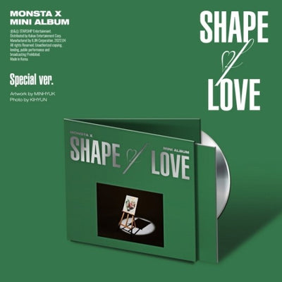 [Monsta X|مونستا اكس] {Kpop} (ONE) MONSTA X Mini Album SHAPE of LOVE - SPECIAL VER.