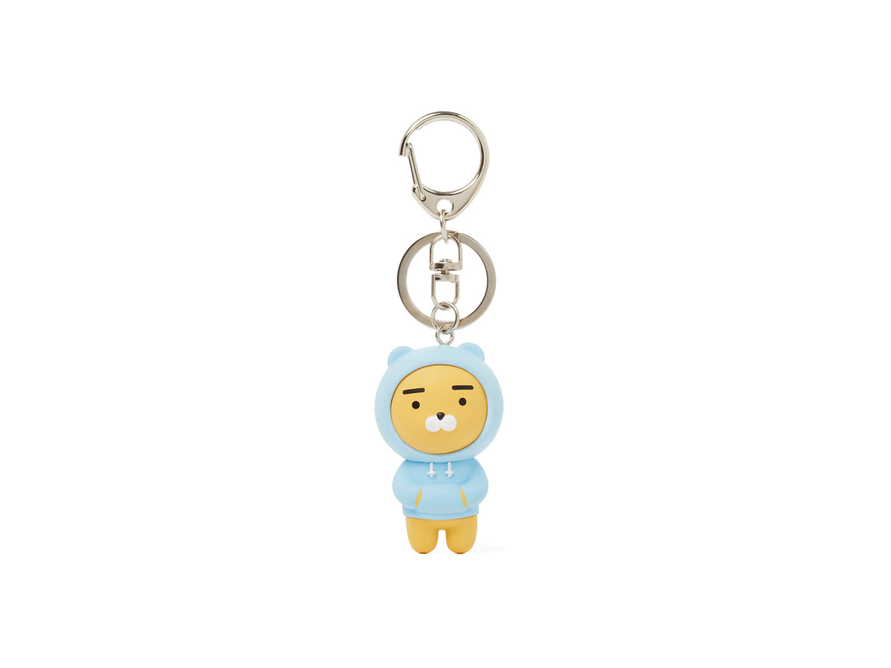 الشكل كيرينغ ريان 3 أنواع | (ONE) Kakao Friends Figure Keyring Ryan 3 Types