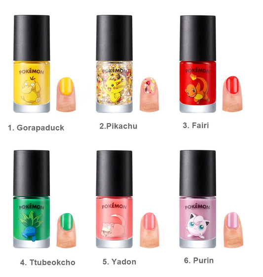 [TONYMOLY] - Pokemon Nail Polish| بوكيمون والوان الاظافر المميزه