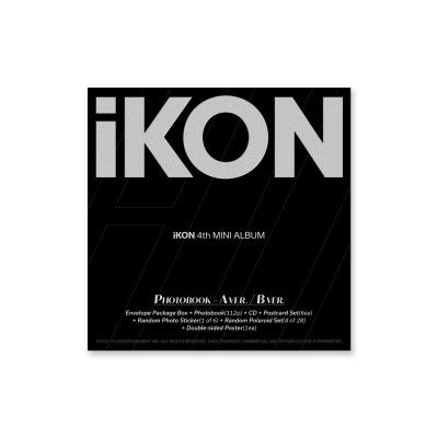 (ONE) iKON 4th MINI ALBUM FLASHBACK PHOTOBOOK