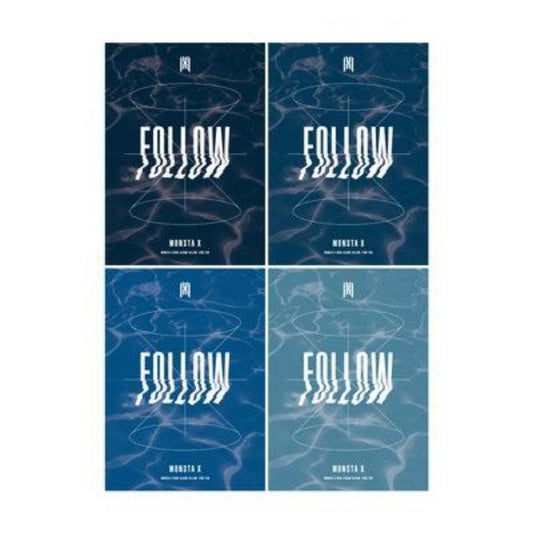 (Set)  MONSTA X  - Mini FOLLOW-FIND YOU  | ميني بوك مفرد لاحد اعضاء فرقه بوستر متوسط لجميع الاعضاء بري اوردر فوتوكارد وادنتي كارت اشبه بالهويه وهديتين بري اوردر استاندر كبير وصغير وكتاب صور الاعضاء