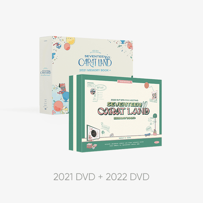 [Seventeen|سفنتين] (ONE) SEVENTEEN - in CARAT LAND MEMORY BOOK+ SET (2021 DVD + 2022 DVD)