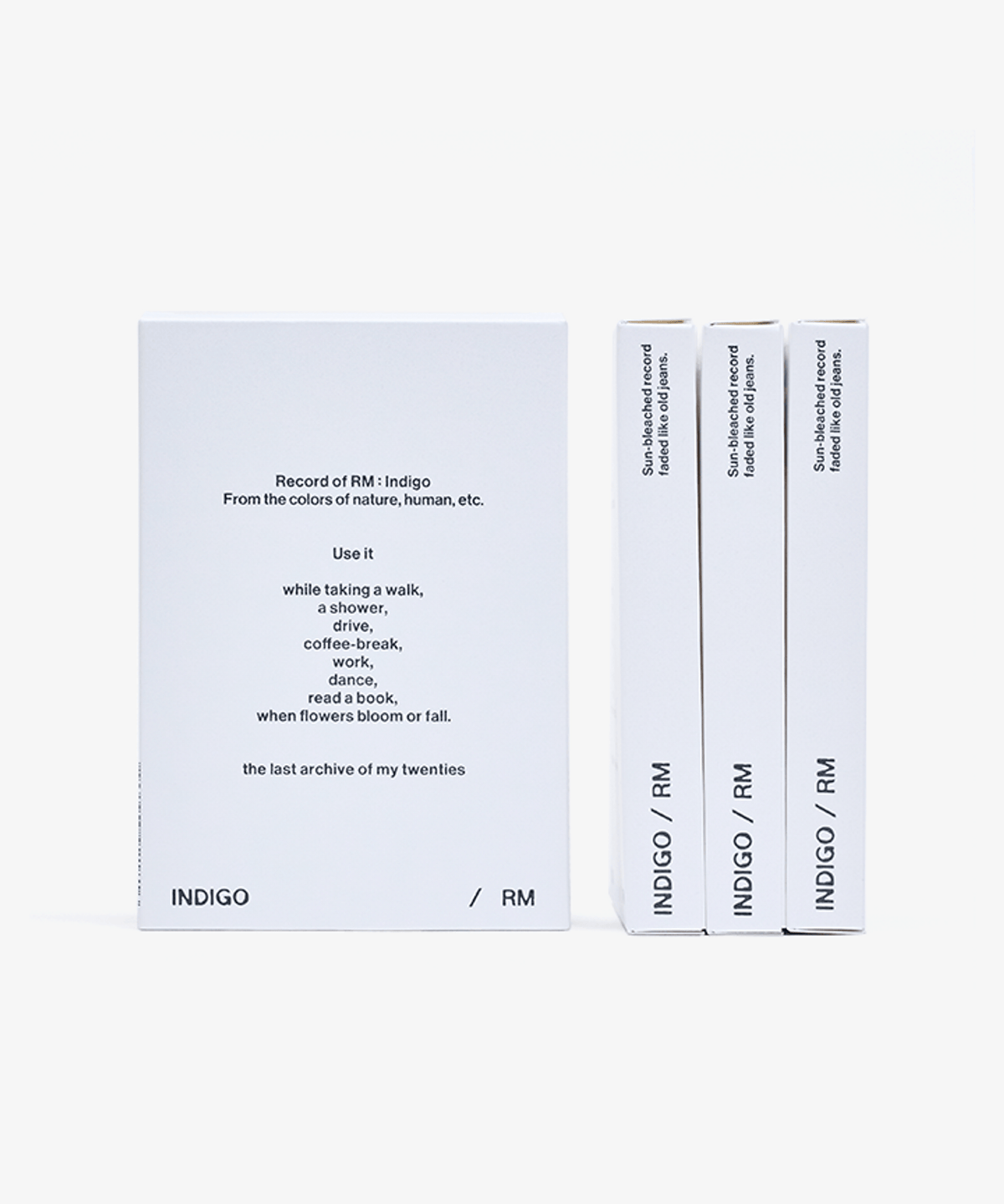 [BTS|بانتقان] واحد - إصدار بطاقة بريدية 'اندياجو' (إصدار ألبومات  | (ONE) BTS - RM  'Indigo' Postcard Edition (Weverse Albums ver.)