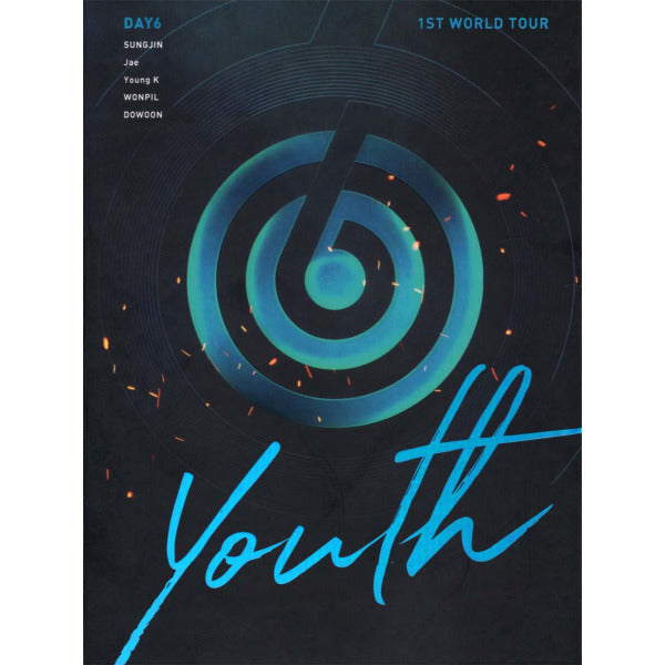 [Day6|داي 6] {Kpop} البوم نادر |(ONE) Day6 - 1st World Tour: Youth (2DVD + 5 photobook photo cards included)