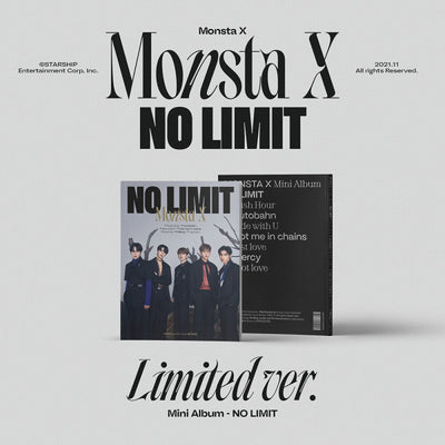 [Monsta X|مونستا اكس] {Kpop} (ONE) MONSTA X - 10th Mini Album NO LIMIT (Limited Ver.)