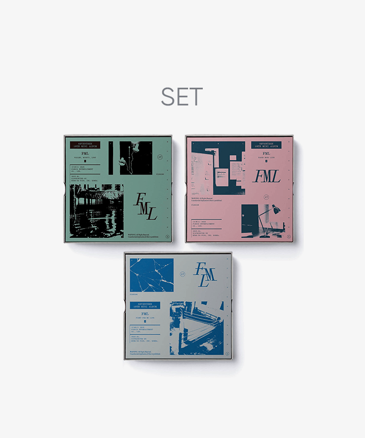 [Seventeen|سفنتين] (SET) SEVENTEEN - 10th Mini Album 'FML' (Set)