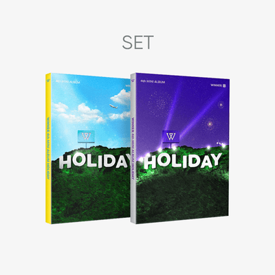 [WINNER|وينر] {Kpop} سيت- فرقه ونر ميني البوم  عدد اثنين هوليدي فوتوبوك فيرجن سيت | (SET) WINNER - 4th MINI ALBUM [HOLIDAY] (PHOTOBOOK ver.) Set