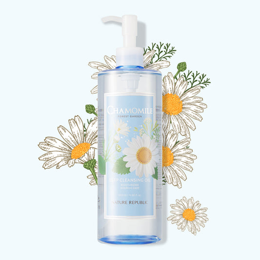 واحد - منظف عميق للبشره مصنوع من الورد الطبيعي | (ONE) Nature Republic - Forest Garden Chamomile Cleansing Oil