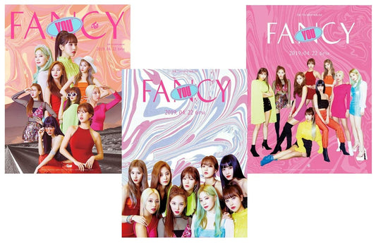 (Set )TWICE - FANCY YOU-  البوم توايس فانسي يو - سيت كامل من ثلاث البومات