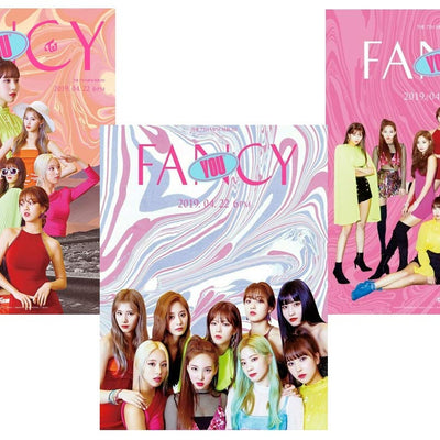 (Set )TWICE - FANCY YOU-  البوم توايس فانسي يو - سيت كامل من ثلاث البومات
