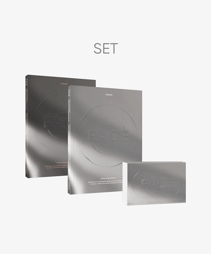 [BTS|بانتقان] سيت جيمن بري اوردر هدايا طلب مسبق|(SET) BTS - 'Face' (Set) + 'Face' (Weverse Albums ver.) Set Jimin