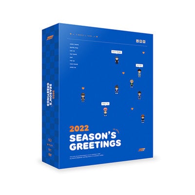 تحية الموسم لفرقة اتيز لسنة 2022 الطلب الان قبل زيادة الاسعار او الانتهاء | (SET) ATEEZ- 2022 SEASONS GREETINGS