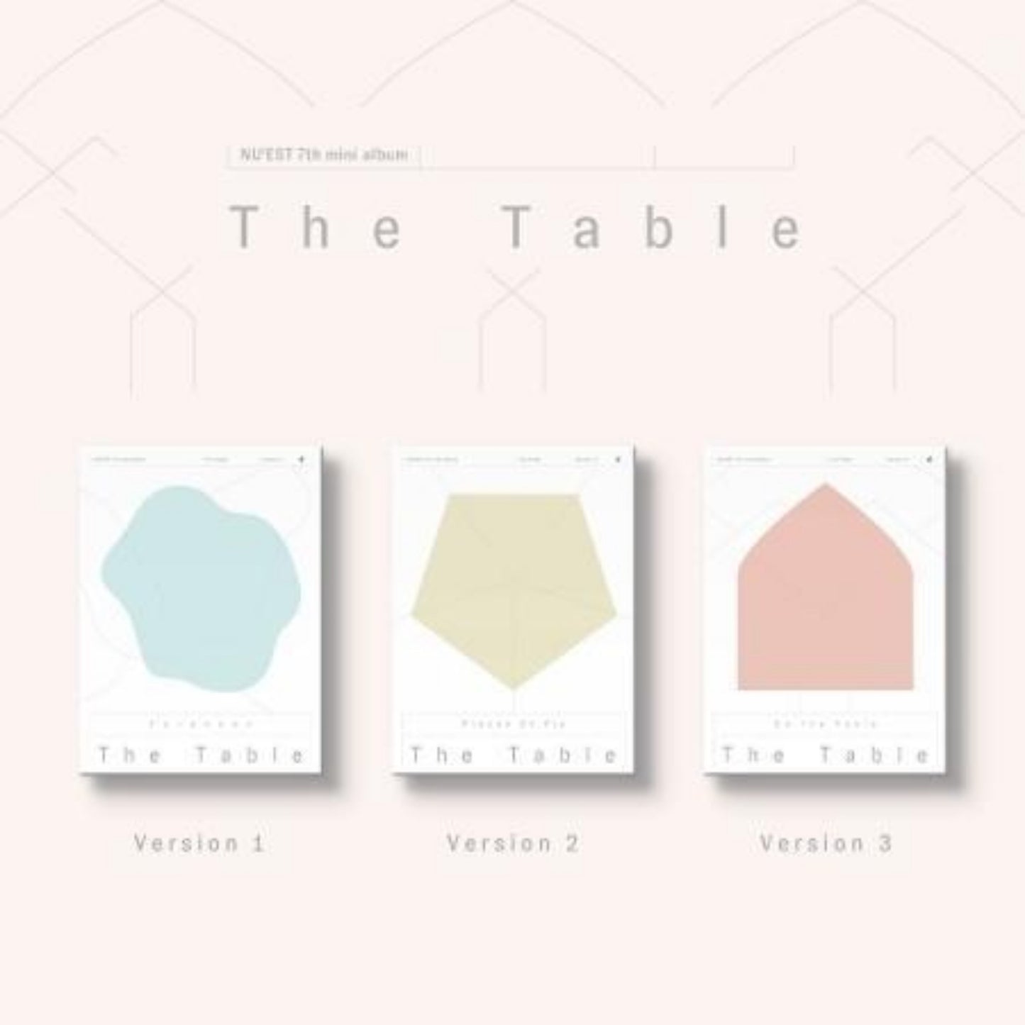 نيست -الالبوم السابع الطاولة | (ONE) NU'EST  - 7th Mini Album :The Table