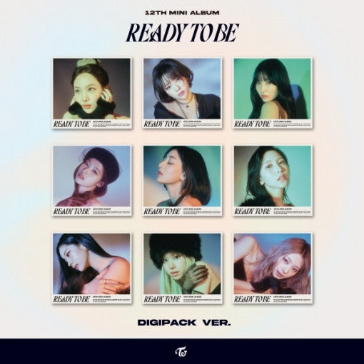 (ONE) Twice - READY TO BE / 12th Mini Album (Digipack Ver.)