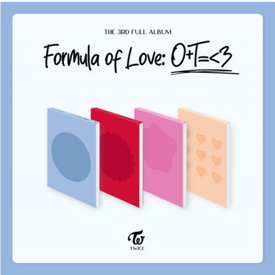 [Twice|توايس] {Kpop} (ONE) TWICE - 3rd Album : Formula of Love: O+T 3   [Random ver.]