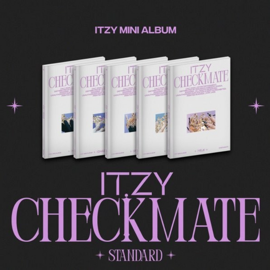 واحد - فرقه  ايتزي الجديد جيكمات ستاندرد اديشين مع هدايا الطلب المسبق |  (ONE) ITZY - CHECKMATE (STANDARD EDITION) [PRE ORDER]