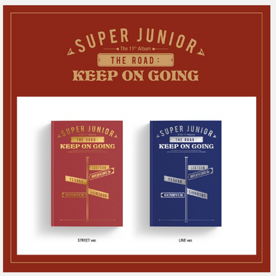 [Super Junior|سوبر جونير] (ONE) SUPER JUNIOR - The 11th Album - Vol.1 'The Road : Keep on Going'