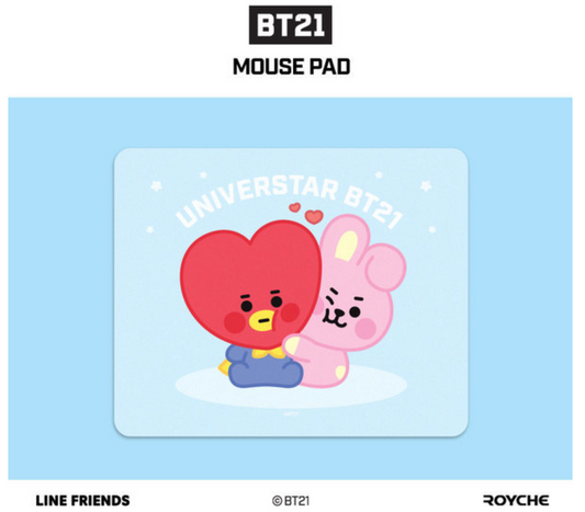 واحد - قاعده ماوس لشخصيات بي تي 21 | (ONE) BT21 - PVC Baby Mouse Pad