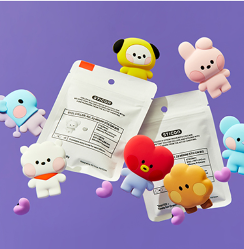 (ONE) BT21 Kole KOYA Mini Mini Big Sticker