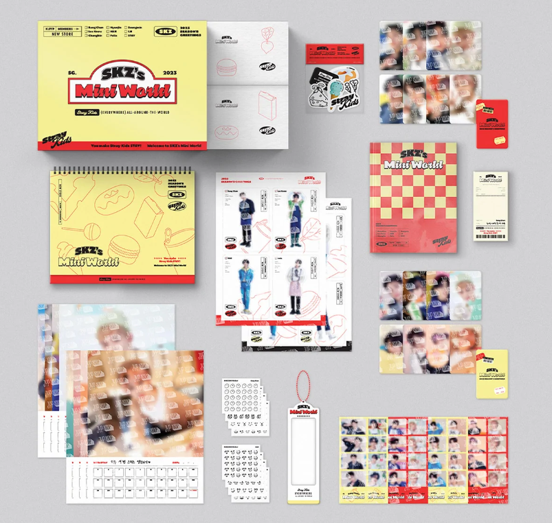 [Stray Kids|ستراي كيدز] (ONE) STRAY KIDS 2023 - SEASON’S GREETINGS [SKZ's Mini World] [3rd Press]