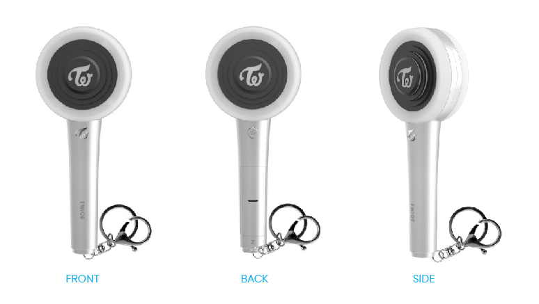 (Light stick)  TWICE - CANDYBONG Z MINI KEYRING