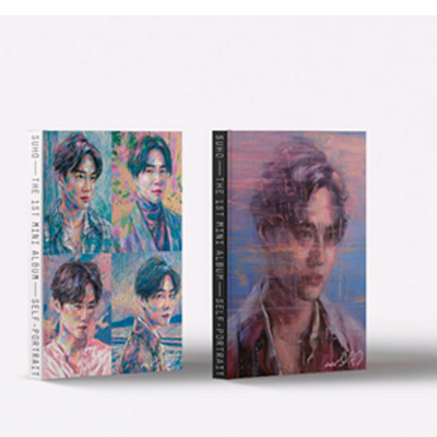 (One)[random Ver.] EXO : SUHO Album - Mini Album Vol.1  Self-Portrait اكسو والبوم احد أعضائها....احجز الان ياجيش اكسو