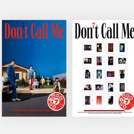 (One) SHINee  - The 7th Album - ‘Don’t Call Me’(PhotoBook Ver.) (Random cover ver.)