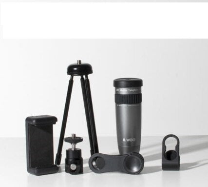 4K HD Smartphone Telephoto Lens Ultralight Cannon Lens وداعا للكاميرا اثنين في واحد اربطه مع جوالك واستمتع بجمال ووضوح وتكبير شاهد الوصف
